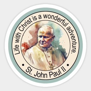 Religious Quotes Gift Inspiring Motivational Catholic Saints Gifts Sticker